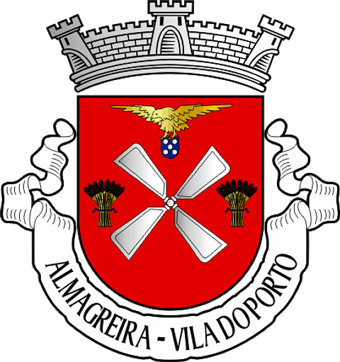 Emblema Bordado Freguesia de Almagreira (Vila do Porto, Açores)
