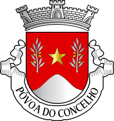 Emblema Bordado Freguesia de Póvoa do Concelho (Trancoso, Guarda)