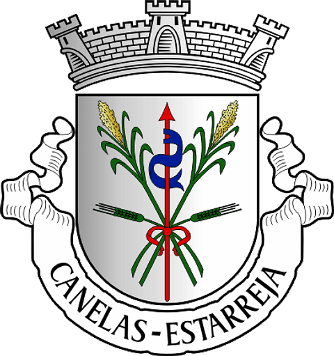 Emblema Bordado Antiga Freguesia de Canelas (Estarreja, Aveiro)