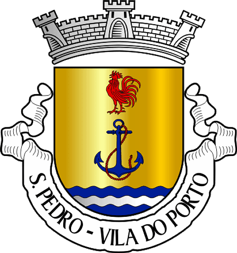 Emblema Bordado Freguesia de São Pedro (Vila do Porto, Açores)