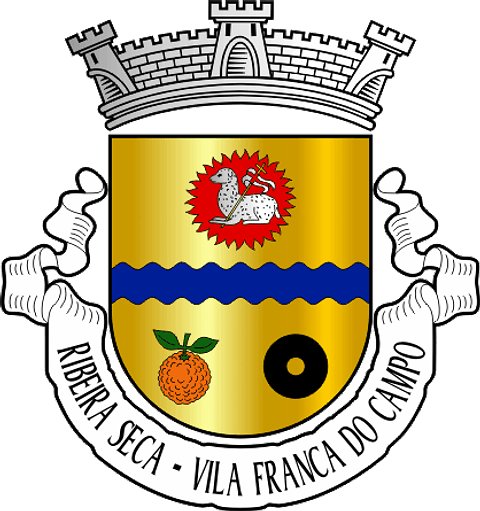 Emblema Bordado Freguesia de Ribeira Seca (Vila Franca do Campo, Açores)