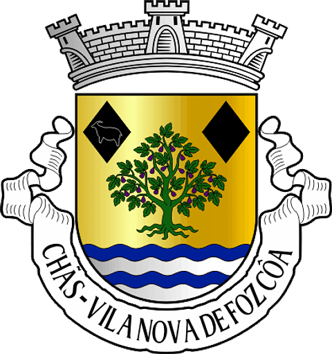 Emblema Bordado Freguesia de Chãs (Vila Nova de Foz Côa, Guarda)