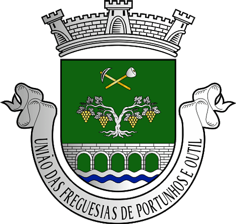 Emblema Bordado Freguesia de Portunhos e Outil (Cantanhede, Coimbra)