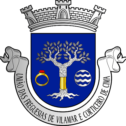 Emblema Bordado Freguesia de Vilamar e Corticeiro de Cima (Cantanhede, Coimbra) 1