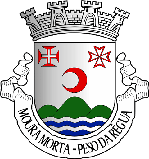 Emblema Bordado Antiga Freguesia de Moura Morta (Peso da Régua, Vila Real)