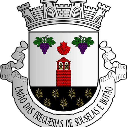 Emblema Bordado Freguesia de Souselas e Botão (Coimbra, Coimbra) 1