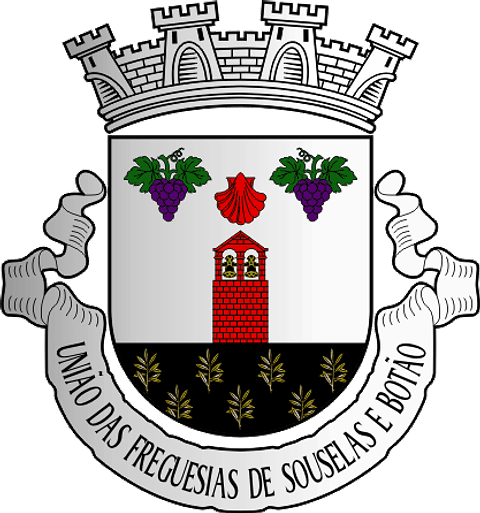 Emblema Bordado Freguesia de Souselas e Botão (Coimbra, Coimbra)