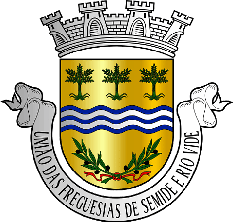 Emblema Bordado Freguesia de Semide e Rio Vide (Miranda do Corvo, Coimbra)
