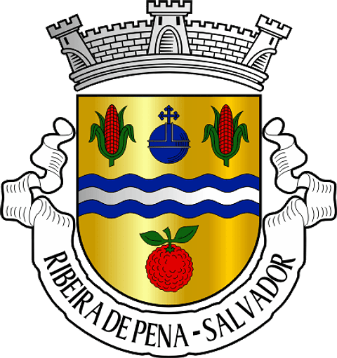 Emblema Bordado Antiga Freguesia de Ribeira de Pena (Salvador) (Ribeira de Pena, Vila Real)