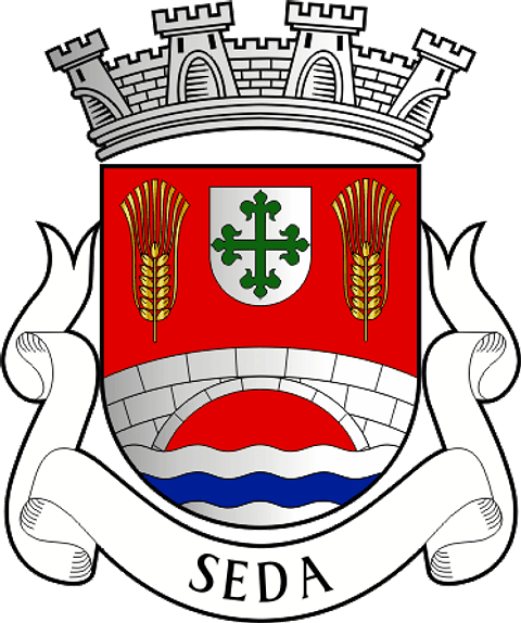 Emblema Bordado Freguesia de Seda (Alter do Chão, Portalegre)