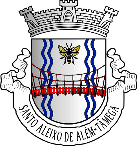 Emblema Bordado Antiga Freguesia de Santo Aleixo de Além-Tâmega (Ribeira de Pena, Vila Real)