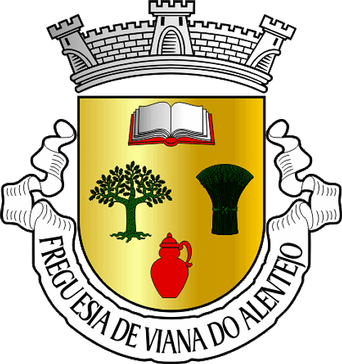 Emblema Bordado Freguesia de Viana do Alentejo (Viana do Alentejo, Évora)