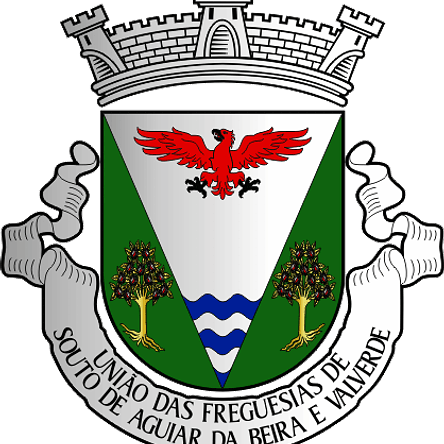Emblema Bordado Freguesia de Souto de Aguiar da Beira e Valverde (Aguiar da Beira, Guarda) 1