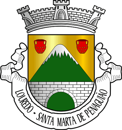 Emblema Bordado Antiga Freguesia de Louredo (Santa Marta de Penaguião, Vila Real)