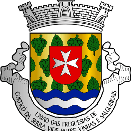 Emblema Bordado Freguesia de Cortiçô da Serra, Vide Entre Vinhas e Salgueirais (Celorico da Beira, Guarda) 1