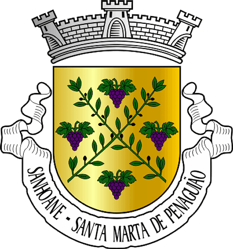 Emblema Bordado Antiga Freguesia de Sanhoane (Santa Marta de Penaguião, Vila Real)