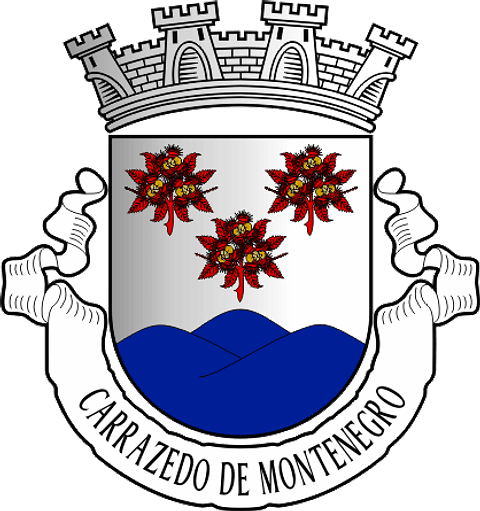 Emblema Bordado Antiga Freguesia de Carrazedo de Montenegro (Valpaços, Vila Real)