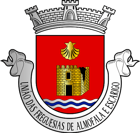 Emblema Bordado Freguesia de Almofala e Escarigo (Figueira de Castelo Rodrigo, Guarda)