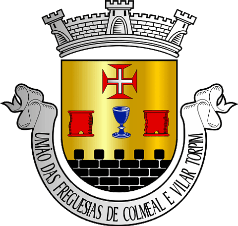 Emblema Bordado Freguesia de Colmeal e Vilar Torpim (Figueira de Castelo Rodrigo, Guarda)