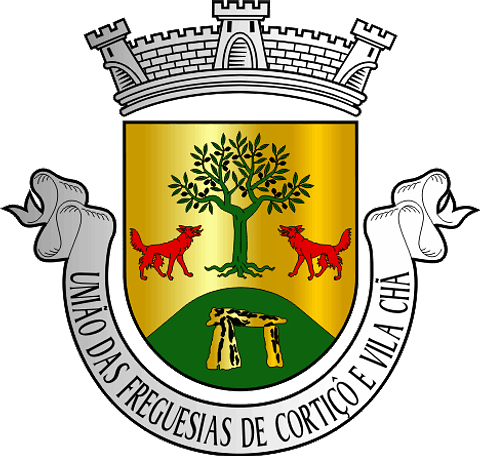 Emblema Bordado Freguesia de Cortiçô e Vila Chã (Fornos de Algodres, Guarda)