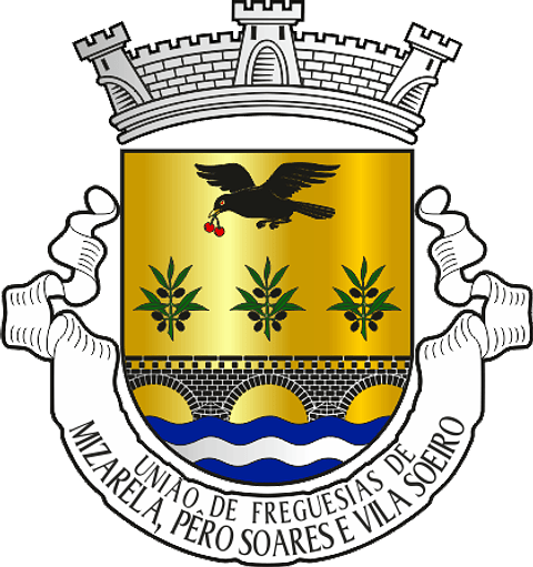 Emblema Bordado Freguesia de Mizarela, Pêro Soares e Vila Soeiro (Guarda, Guarda)