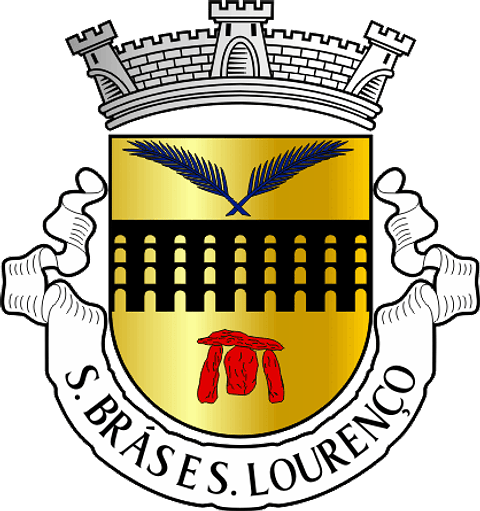 Emblema Bordado Freguesia de São Brás e São Lourenço (Elvas, Portalegre)