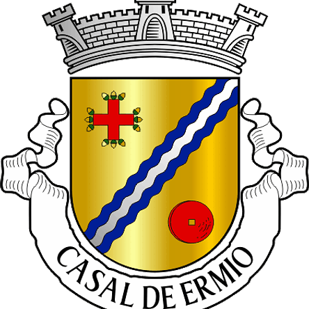 Emblema Bordado Antiga Freguesia de Casal de Ermio (Lousã, Coimbra) 1