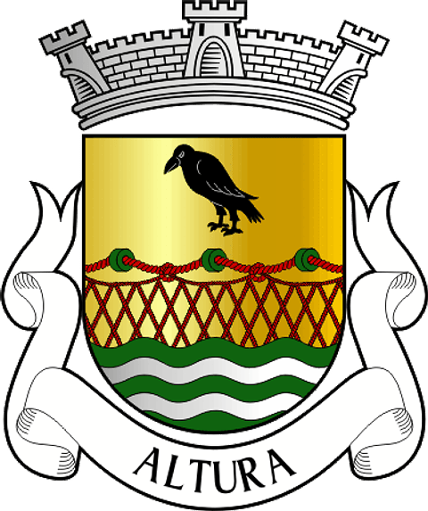 Emblema Bordado Freguesia de Altura (Castro Marim, Faro)