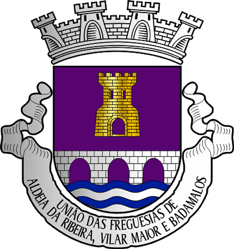 Emblema Bordado Freguesia de Aldeia da Ribeira, Vilar Maior e Badamalos (Sabugal, Guarda)