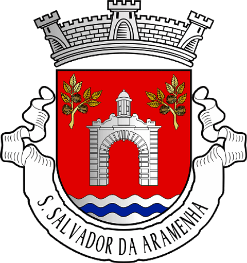 Emblema Bordado Freguesia de São Salvador da Aramenha (Marvão, Portalegre)