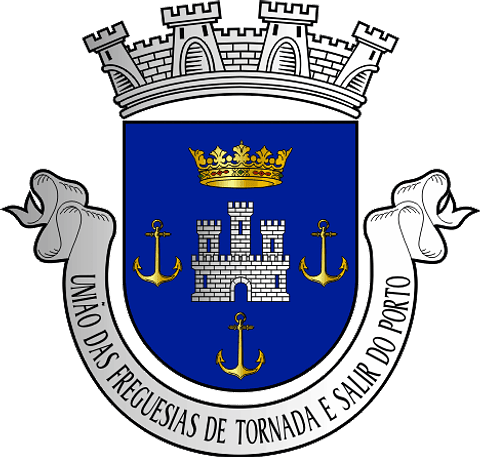 Emblema Bordado Freguesia de Tornada e Salir do Porto (Caldas da Rainha, Leiria)