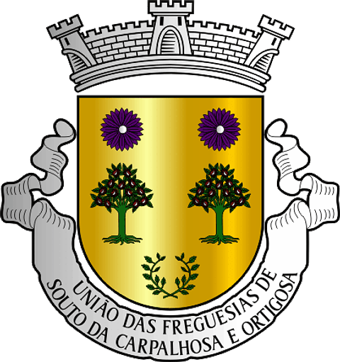 Emblema Bordado Freguesia de Souto da Carpalhosa e Ortigosa (Leiria, Leiria)