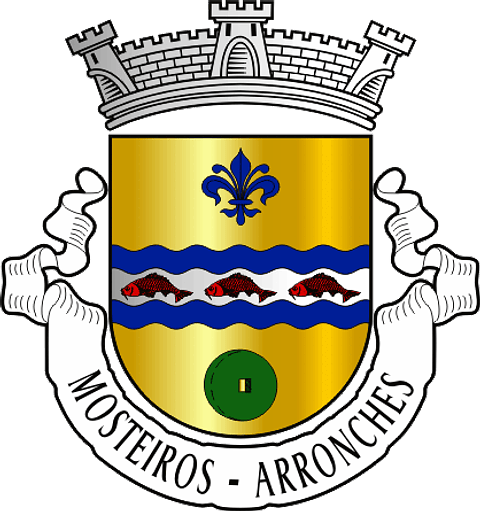 Emblema Bordado Freguesia de Mosteiros (Nisa, Portalegre)