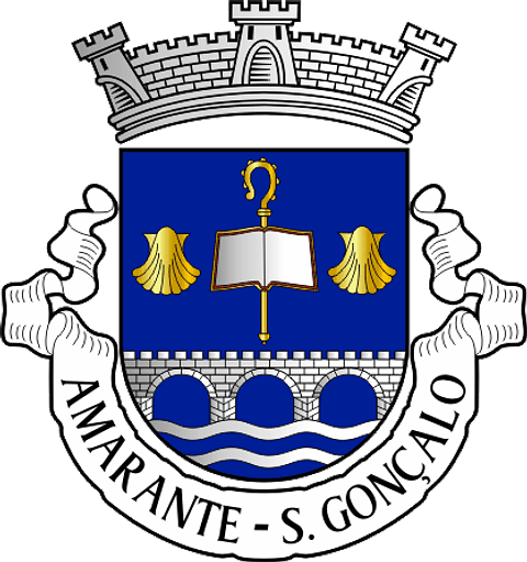 Emblema Bordado Antiga Freguesia de Amarante (São Gonçalo) (Amarante, Porto)