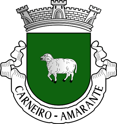 Emblema Bordado Antiga Freguesia de Carneiro (Amarante, Porto)