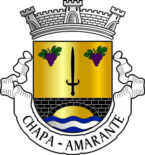 Emblema Bordado Antiga Freguesia de Chapa (Amarante, Porto)