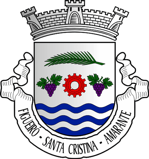 Emblema Bordado Antiga Freguesia de Figueiró (Santa Cristina) (Amarante, Porto)