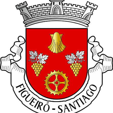 Emblema Bordado Antiga Freguesia de Figueiró (Santiago) (Amarante, Porto) 1