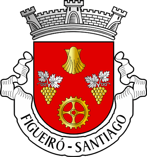 Emblema Bordado Antiga Freguesia de Figueiró (Santiago) (Amarante, Porto)