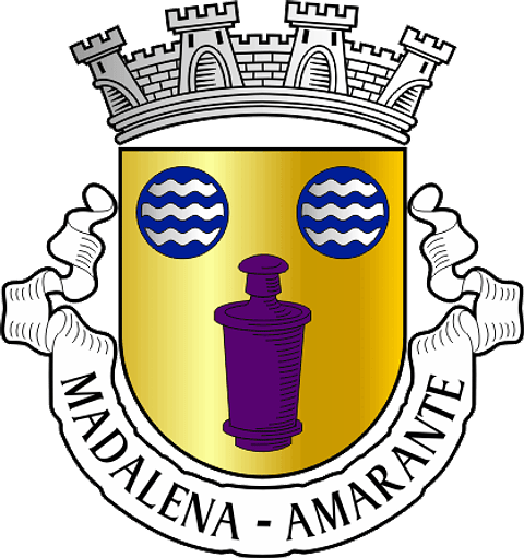 Emblema Bordado Antiga Freguesia de Madalena (Amarante, Porto)