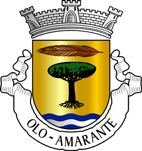 Emblema Bordado Antiga Freguesia de Olo (Amarante, Porto)