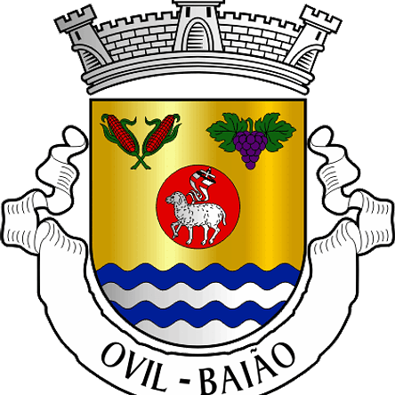Emblema Bordado Antiga Freguesia de Ovil (Baião, Porto) 1