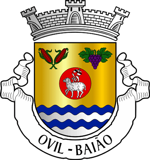 Emblema Bordado Antiga Freguesia de Ovil (Baião, Porto)