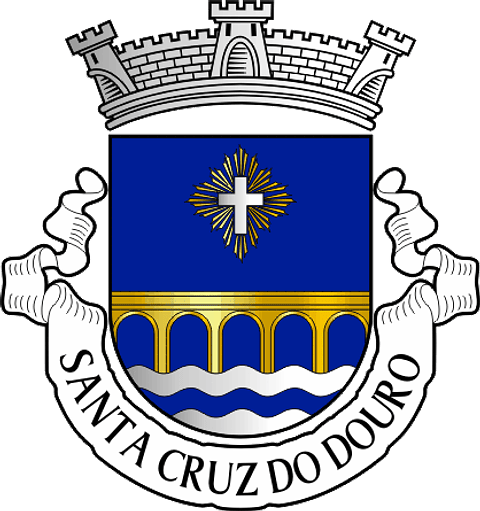 Emblema Bordado Antiga Freguesia de Santa Cruz do Douro (Baião, Porto)