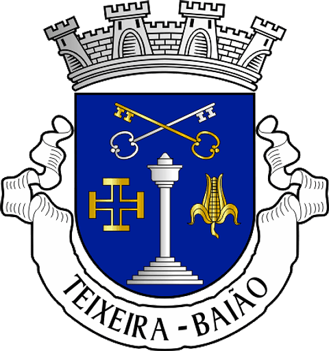 Emblema Bordado Antiga Freguesia de Teixeira (Baião, Porto)