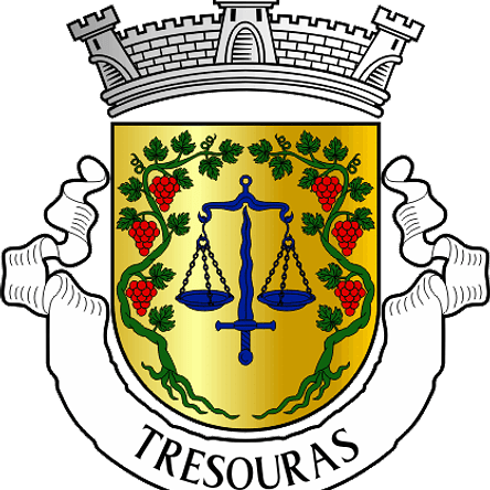 Emblema Bordado Antiga Freguesia de Tresouras (Baião, Porto) 1