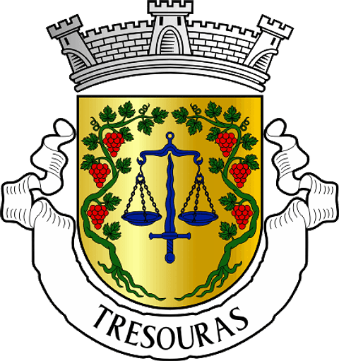 Emblema Bordado Antiga Freguesia de Tresouras (Baião, Porto)