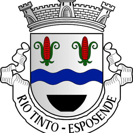 Emblema Bordado Antiga Freguesia de Rio Tinto (Esposende, Braga) 1
