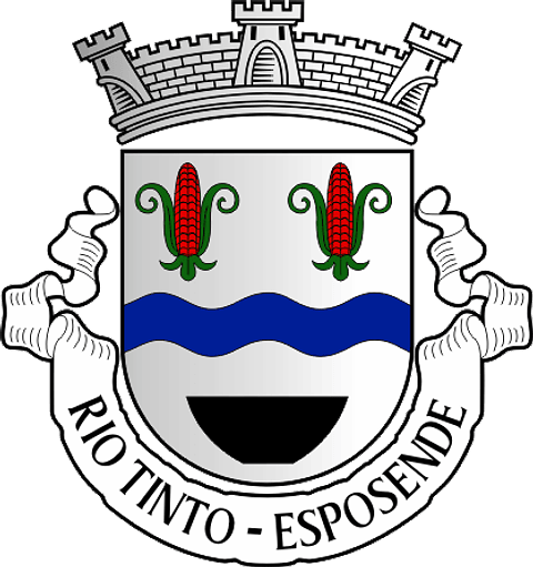 Emblema Bordado Antiga Freguesia de Rio Tinto (Esposende, Braga)