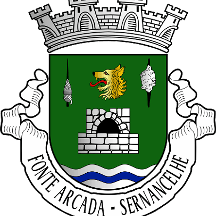 Emblema Bordado Antiga Freguesia de Fonte Arcada (Sernancelhe, Viseu) 1